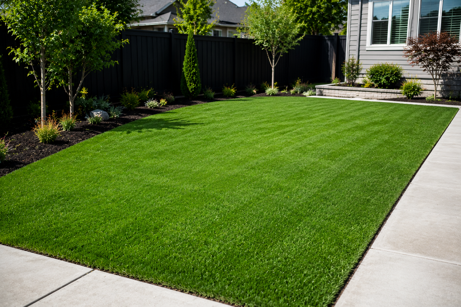 Sod Installation project by Glyco Landscaping